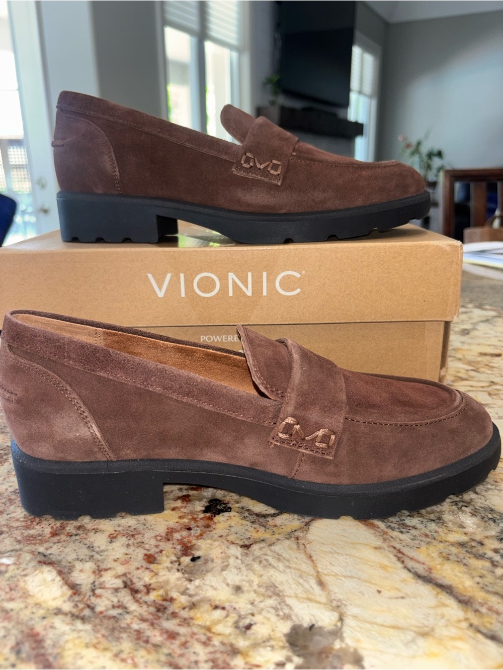 Vionic Suede Loafer NIB